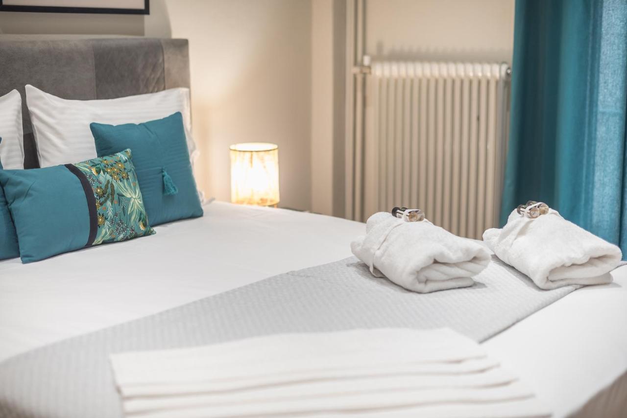 Elegant Mavili Suite By Cloudkeys Athena Bagian luar foto