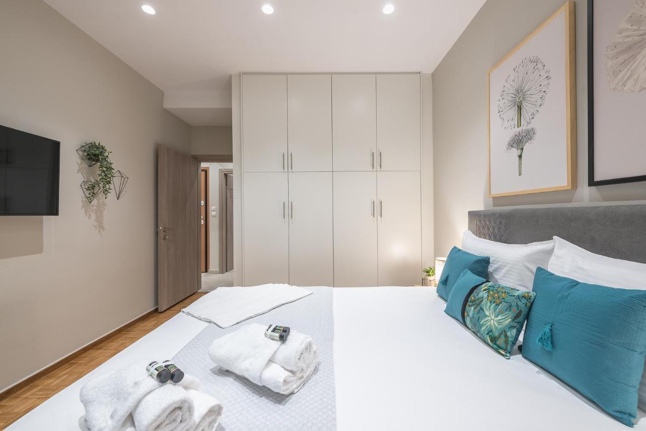 Elegant Mavili Suite By Cloudkeys Athena Bagian luar foto